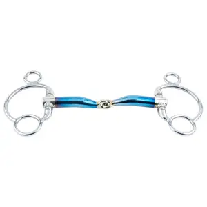 Pessoa horse bits Trust Sweet Iron 2,5 Eggbutt Jointed 16 image-0