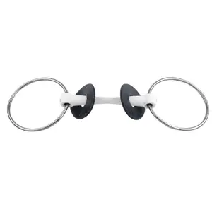Olive bit for horses Trust Inno Sense Flexi Soft-20 image-0