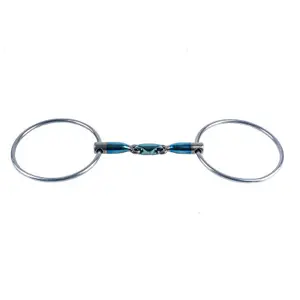Single horse bit Trust Sweet Iron Large eliptical image-0