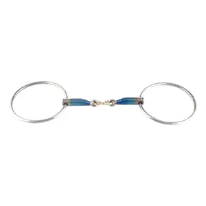 Single horse bit Trust Sweet Iron Large french link image-0