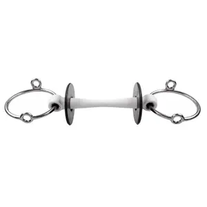 Two-ring horse bit Trust Inno Sense Gag Flexi Soft-20 image-0