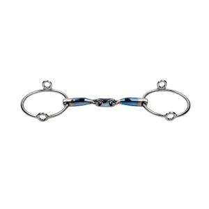 Single horse bit Trust Sweet Iron Eliptical image-0