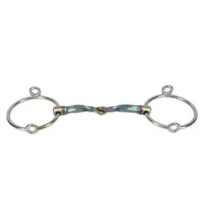 Single horse bit Trust Sweet Iron Slow twist locked image-0