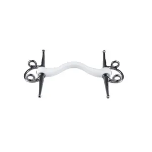 Morda de agulha para cavalo com canhão Trust Inno Sense Gag Port Hard 20