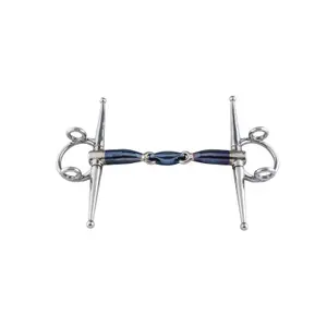 Pedaço de agulha para cavalos Trust Sweet Iron Full Cheek Gag Eliptical 16 image-0