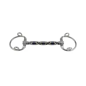 Pedaço de levantamento para cavalos Trust Sweet Iron Eggbutt Gag Waterford 16