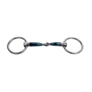 Olive bit for pony Trust Sweet Iron Loose Ring Jointed image-0