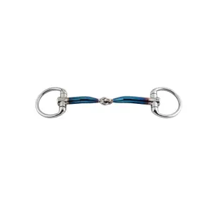 Olive bit for horses Trust Sweet Iron Eggbutt Locked 12 image-0