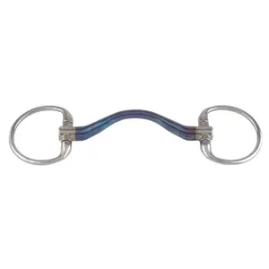 Pedaço de azeitona para cavalos Trust Sweet Iron Eggbutt Medium Port 16 image-0