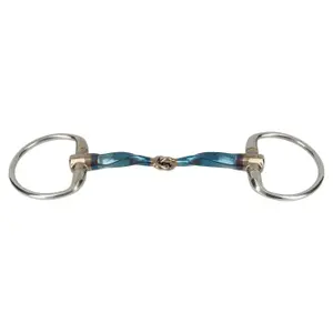 Pedaço de azeitona para cavalos Trust Sweet Iron Eggbutt Slow Twist Jointed 16 image-0