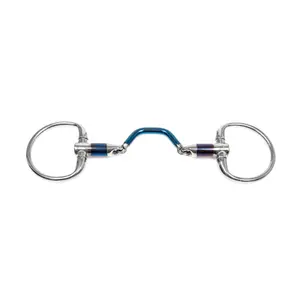 Pedaço de azeitona para cavalos Trust Sweet Iron Eggbutt Wideport Segundo 16