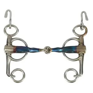 Pelham for horse Trust Sweet Iron Baby Slow Twist Jointed image-0