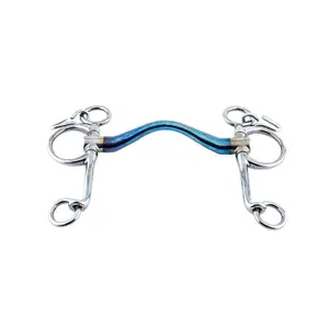 Pelham for horse Trust Sweet Iron Medium Port image-0