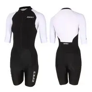 Combinaison femme Zone3 trifonction lava long distance manches courtes full zip image-0