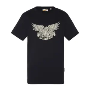 T-shirt imprimé motor Schott image-0
