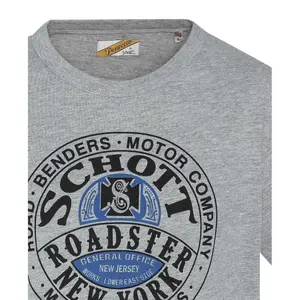 T-shirt imprimé motor Schott image-2