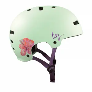 Casque femme TSG Evolution Graphic Design hula image-1