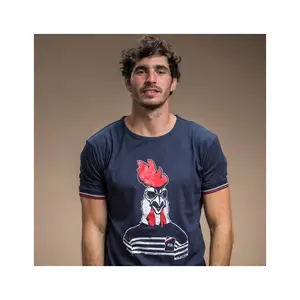 Rugby-T-Shirt Religion Rugby fashion rooster image-1