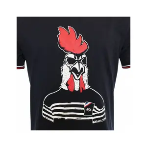 Rugby-T-Shirt Religion Rugby fashion rooster image-2
