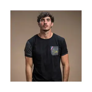 Rugby-T-Shirt Religion Rugby black rooster image-1