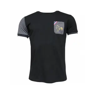 Rugby-T-Shirt Religion Rugby black rooster image-0