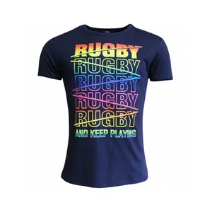 Rainbow T-shirt Religion Rugby image-0