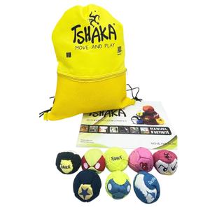 24 game balls and 1 educational booklet Tshaka (x24)