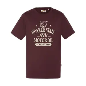 T-shirt imprimé Schott quaker state image-0