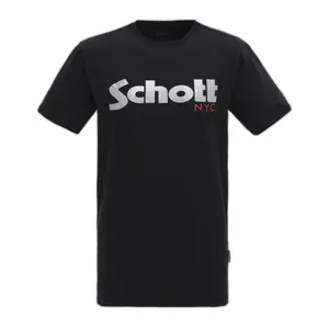 T-shirt manches courtes grand logo Schott image-0
