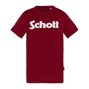 T-shirt manches courtes grand logo Schott image-0