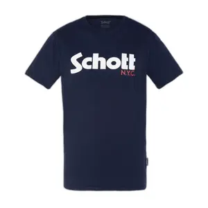 T-shirt manches courtes grand logo Schott image-0