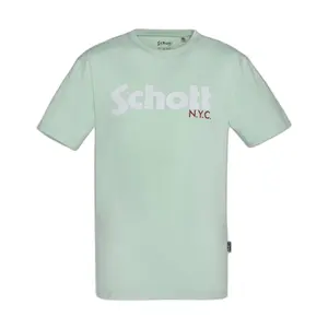 T-shirt manches courtes grand logo Schott image-0