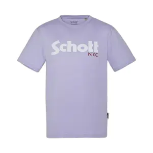 T-shirt manches courtes grand logo Schott image-0
