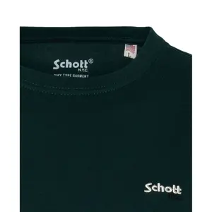 T-shirt petit logo Schott casual image-2
