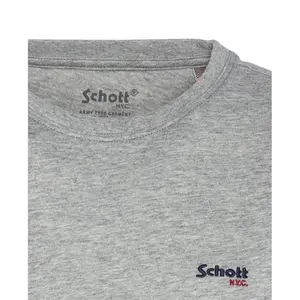 T-shirt petit logo Schott casual image-2