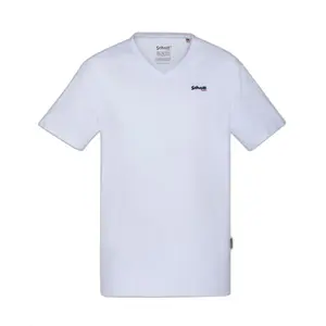 T-shirt col v petit logo Schott casual image-0