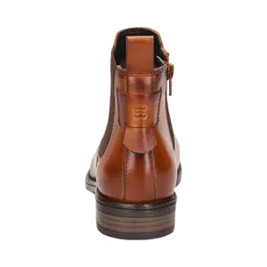 Leather ankle boots logo women TT.Bagatt Chelsea image-4