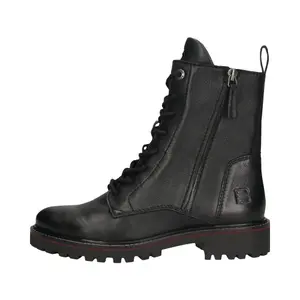 Leather lace-up ankle boots with zips on both sides for women TT.Bagatt image-1