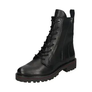 Leather lace-up ankle boots with zips on both sides for women TT.Bagatt image-2