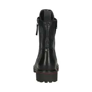 Leather lace-up ankle boots with zips on both sides for women TT.Bagatt image-4