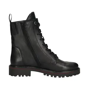 Leather lace-up ankle boots with zips on both sides for women TT.Bagatt image-0