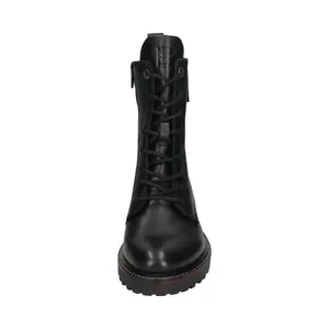 Leather lace-up ankle boots with zips on both sides for women TT.Bagatt image-3