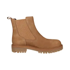 Women’s leather ankle boots with stitching and logo TT.Bagatt Chelsea image-4