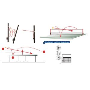 tremblay-table-tennis-stripes-red-one-size