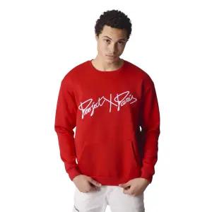 Sweater met ronde hals en dik logoborduursel Project X Paris image-0