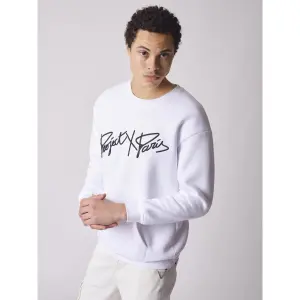 Sweatshirt mit Rundhalsausschnitt und dicker Logostickerei Project X Paris image-2