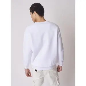 Sweatshirt mit Rundhalsausschnitt und dicker Logostickerei Project X Paris image-3