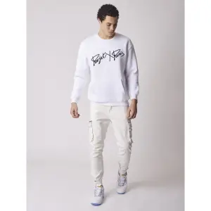 Sweatshirt mit Rundhalsausschnitt und dicker Logostickerei Project X Paris image-1