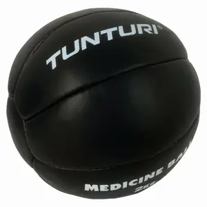 Medecine ball en cuir Tunturi image-0