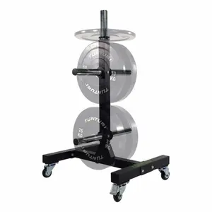 Storage rack for bodybuilding discs Tunturi image-0